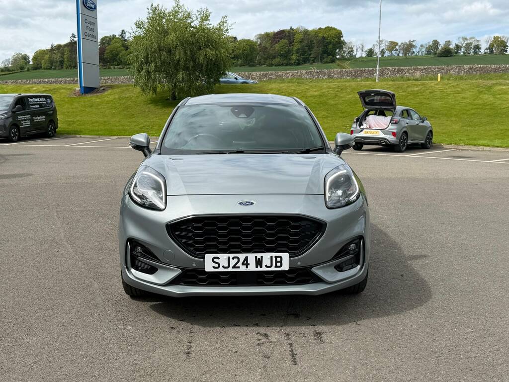 Ford Puma 1.0 Ecoboost St-line X Mhev 125Ps SJ24WJB Silver #2