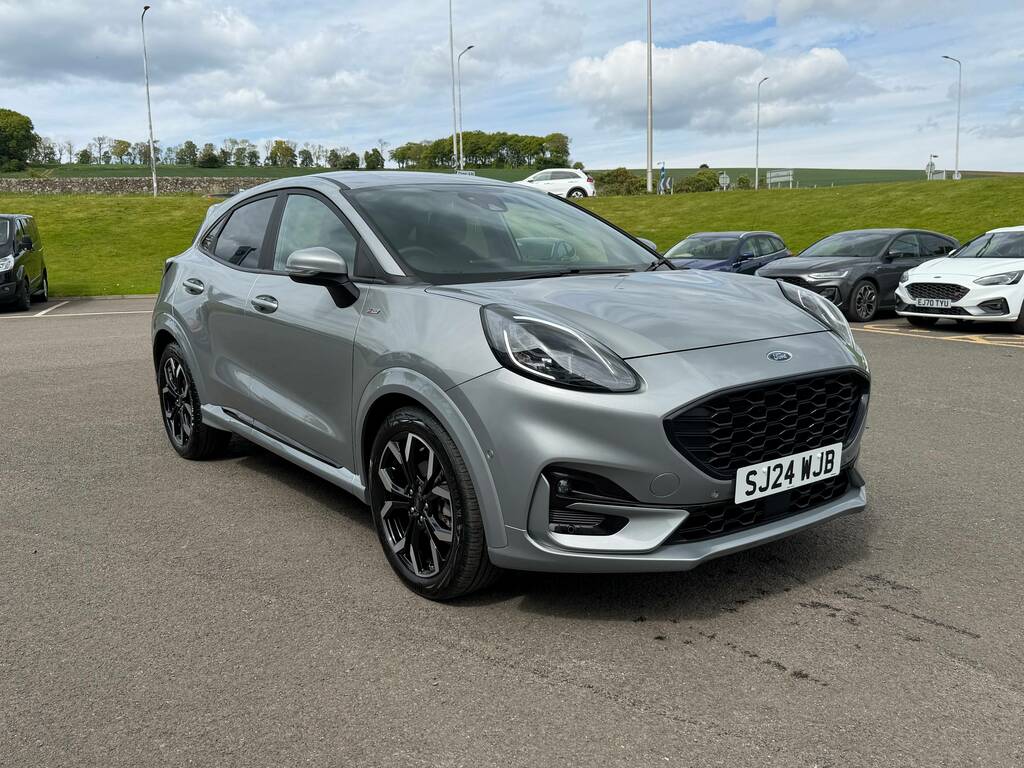 Ford Puma 1.0 Ecoboost St-line X Mhev 125Ps SJ24WJB Silver #3
