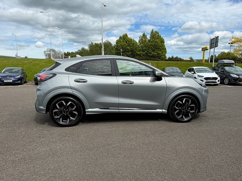 Ford Puma 1.0 Ecoboost St-line X Mhev 125Ps SJ24WJB Silver #4