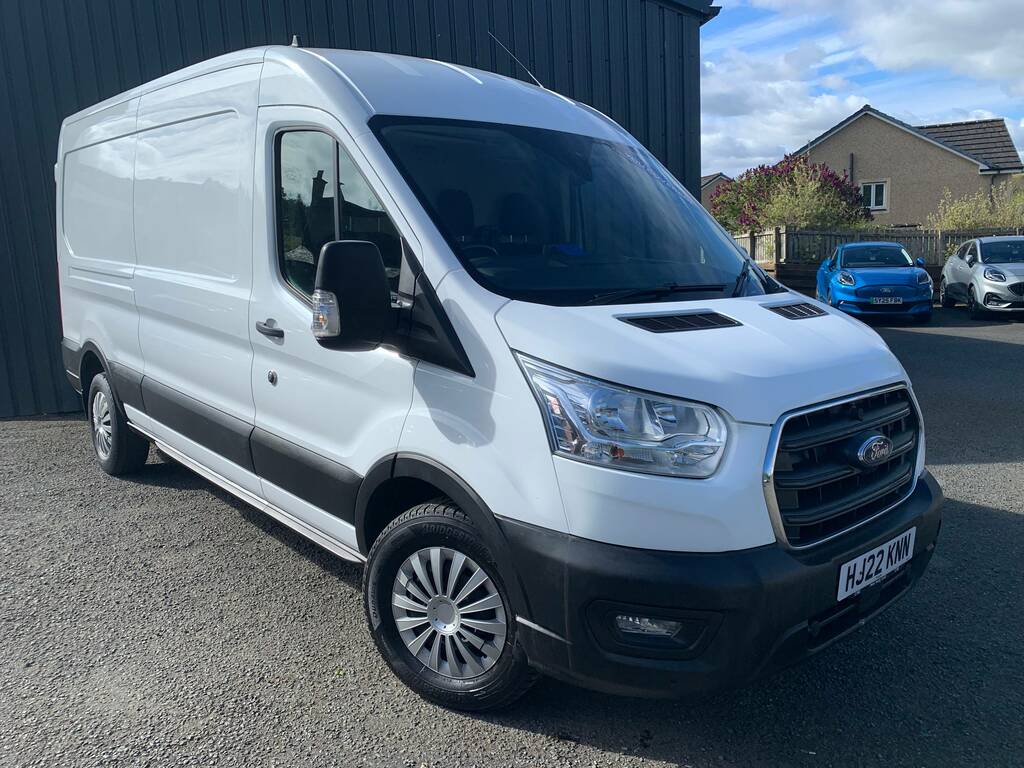 Ford Transit Custom 350 2.0 Ecoblue 130Ps L3 H2 Trend Fwd White