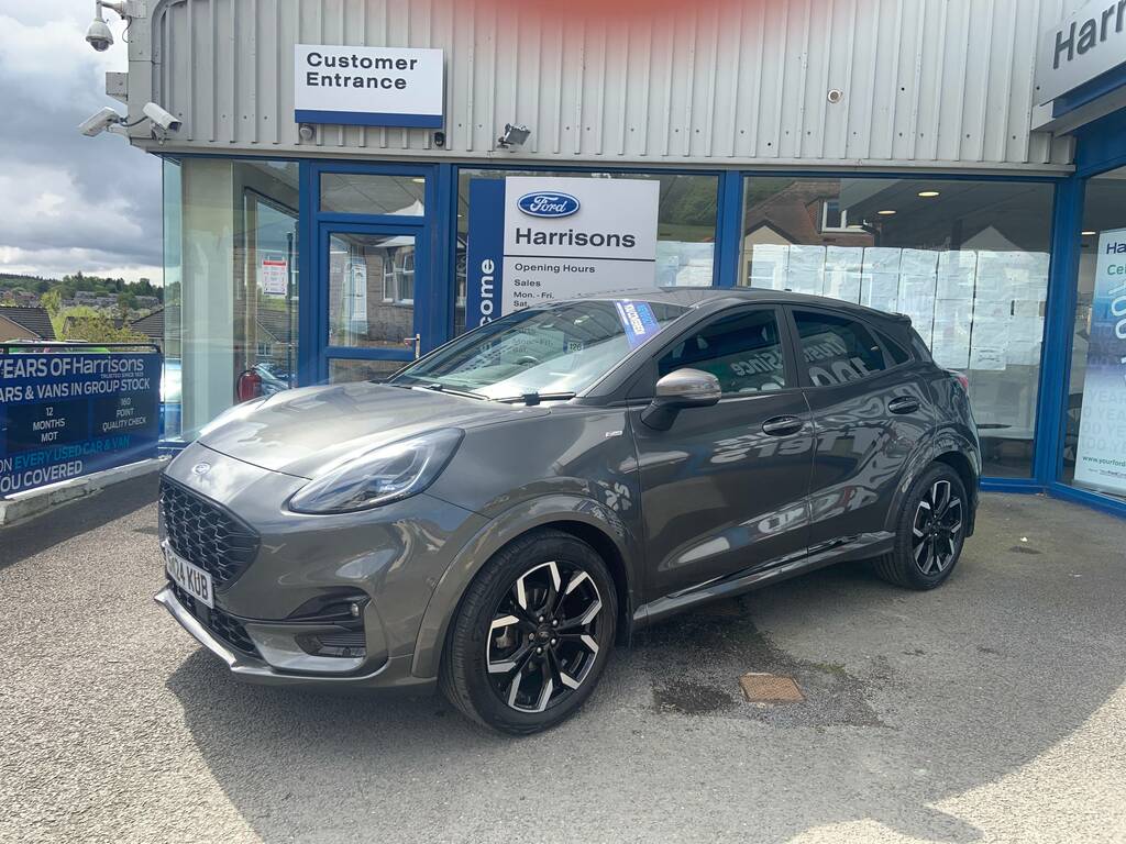 Ford Puma 1.0 Ecoboost Mhev 125Ps St-line X Mhev SN24KUB Grey #4