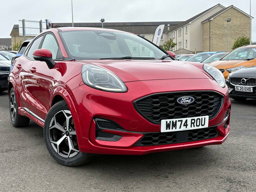 Ford Puma 1.0T Ecoboost Mhev St-line Suv Hybrid M Red