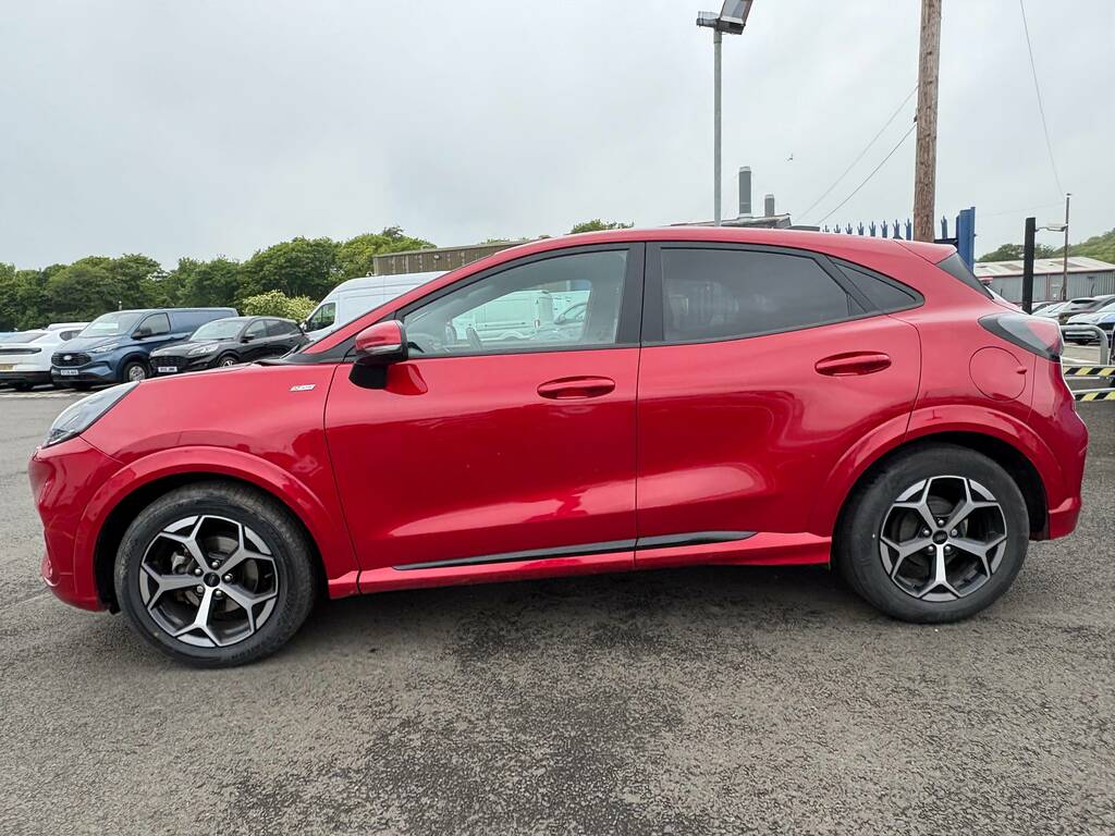 Ford Puma 1.0T Ecoboost Mhev St-line Suv Hybrid M WM74ROU Red #4