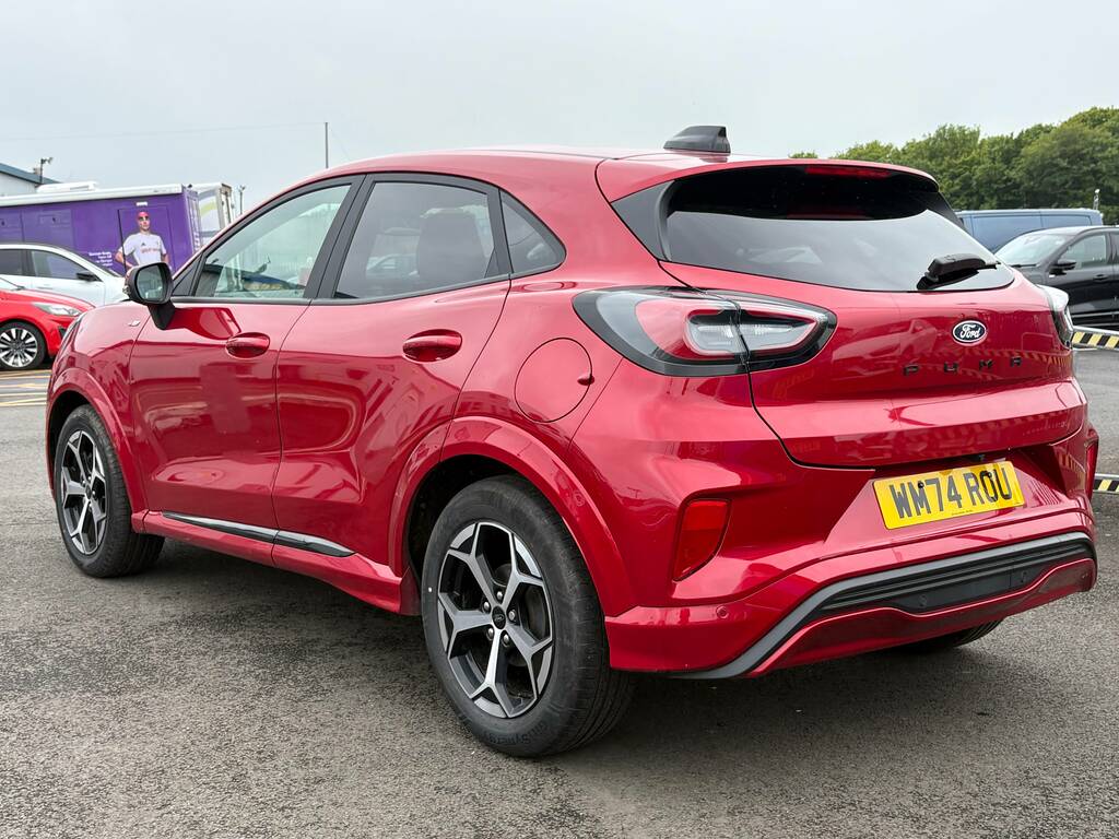 Ford Puma 1.0T Ecoboost Mhev St-line Suv Hybrid M WM74ROU Red #5