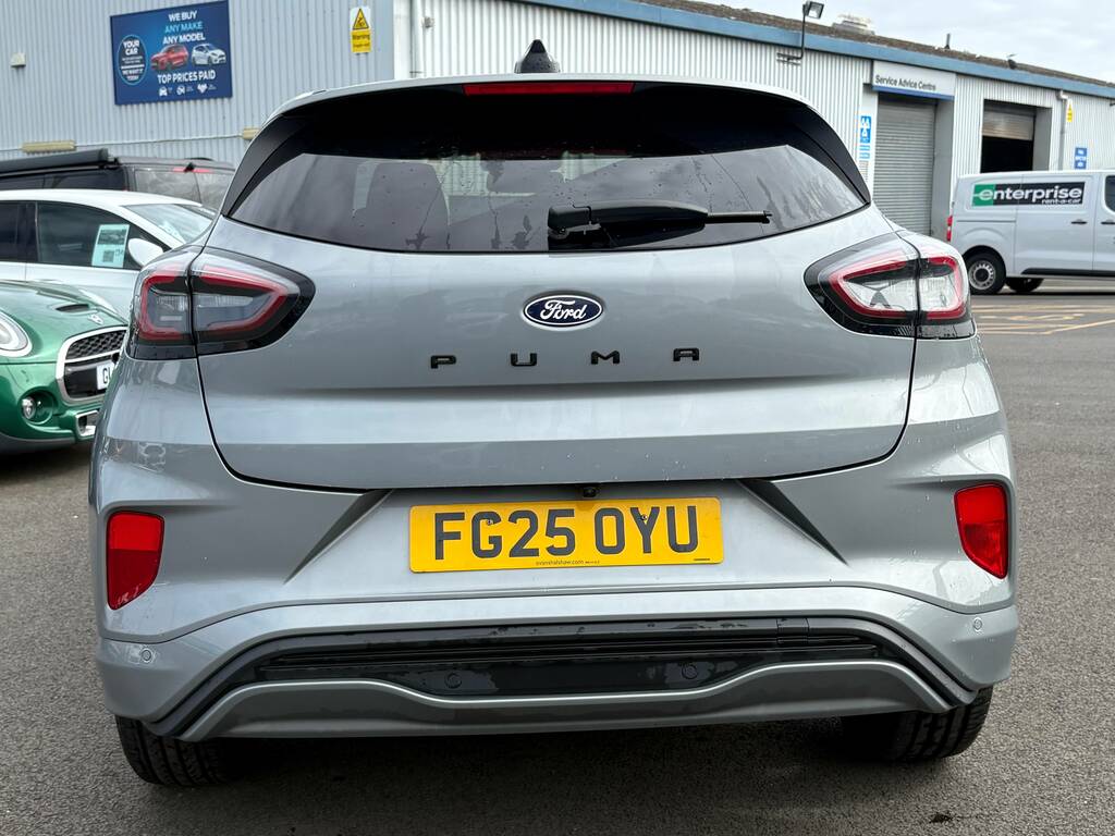 Ford Puma 1.0T Ecoboost Mhev St-line Suv Hybrid M FG25OYU Silver #6