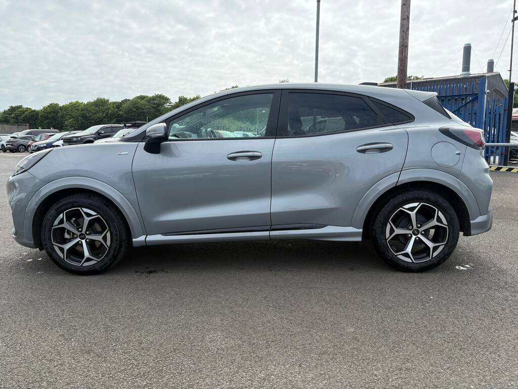 Ford Puma 1.0T Ecoboost Mhev St-line Suv Hybrid M FG25OYU Silver #4