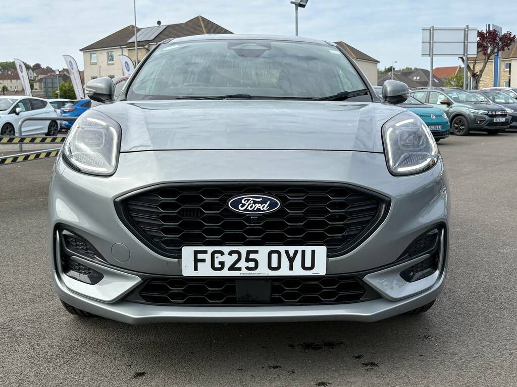 Ford Puma 1.0T Ecoboost Mhev St-line Suv Hybrid M FG25OYU Silver #2