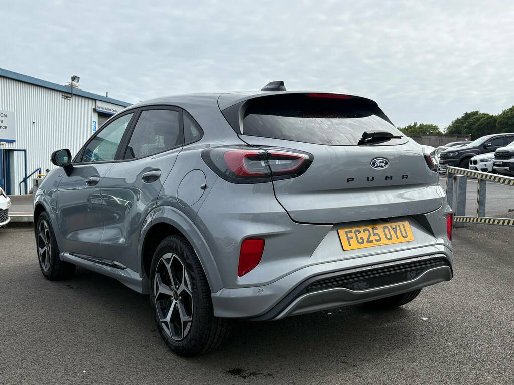Ford Puma 1.0T Ecoboost Mhev St-line Suv Hybrid M FG25OYU Silver #5