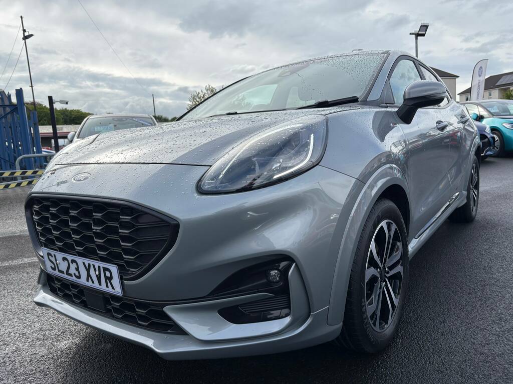 Ford Puma 1.0T Ecoboost Mhev St-line Suv Hybrid M SL23XVR Silver #3