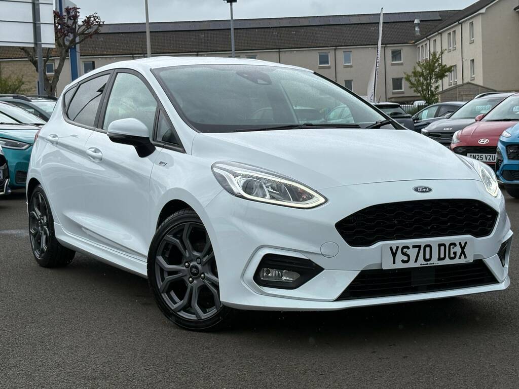 Ford Fiesta 1.0T Ecoboost Mhev St-line Edition Hatchback P White