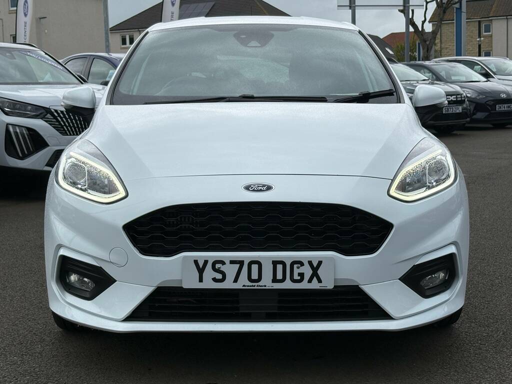 Ford Fiesta 1.0T Ecoboost Mhev St-line Edition Hatchback P YS70DGX White #2