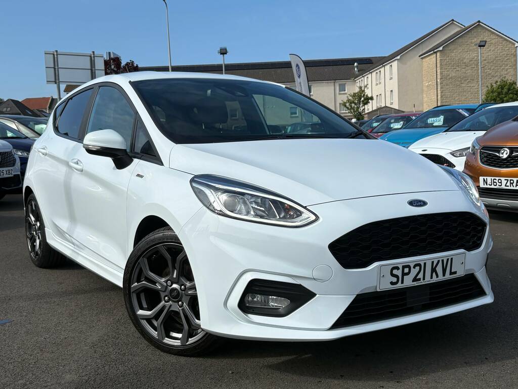 Ford Fiesta 1.0T Ecoboost St-line Edition Hatchback White