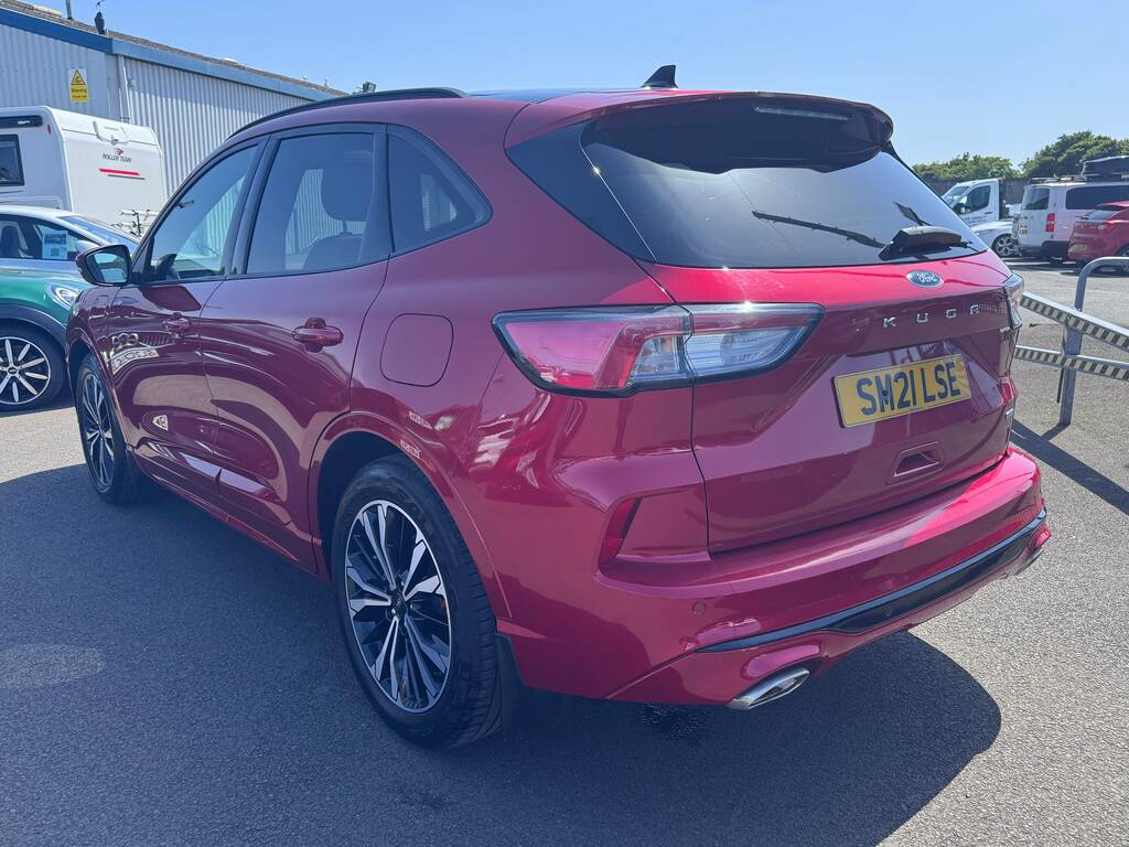 Ford Kuga 2.5 Ecoboost Duratec 14.4Kwh St-line X Suv Pet SM21LSE Red #5
