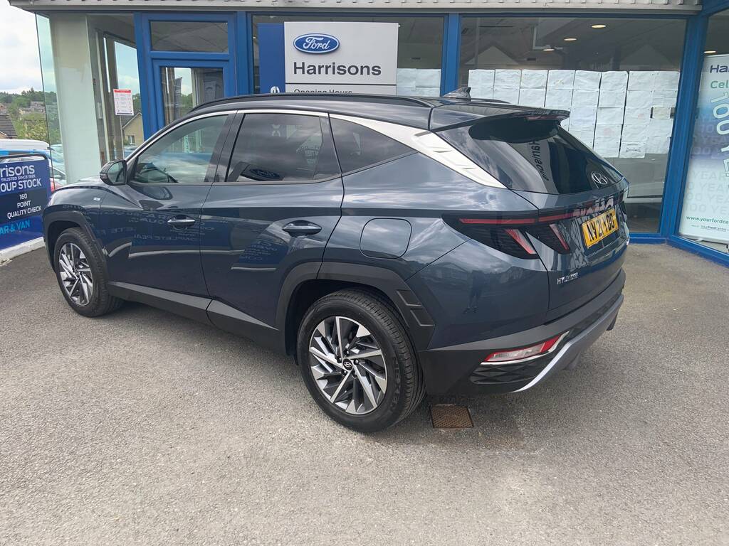 Hyundai Tucson 1.6 T-gdi Premium Dct 48V Mhev NV21YDO Blue #2