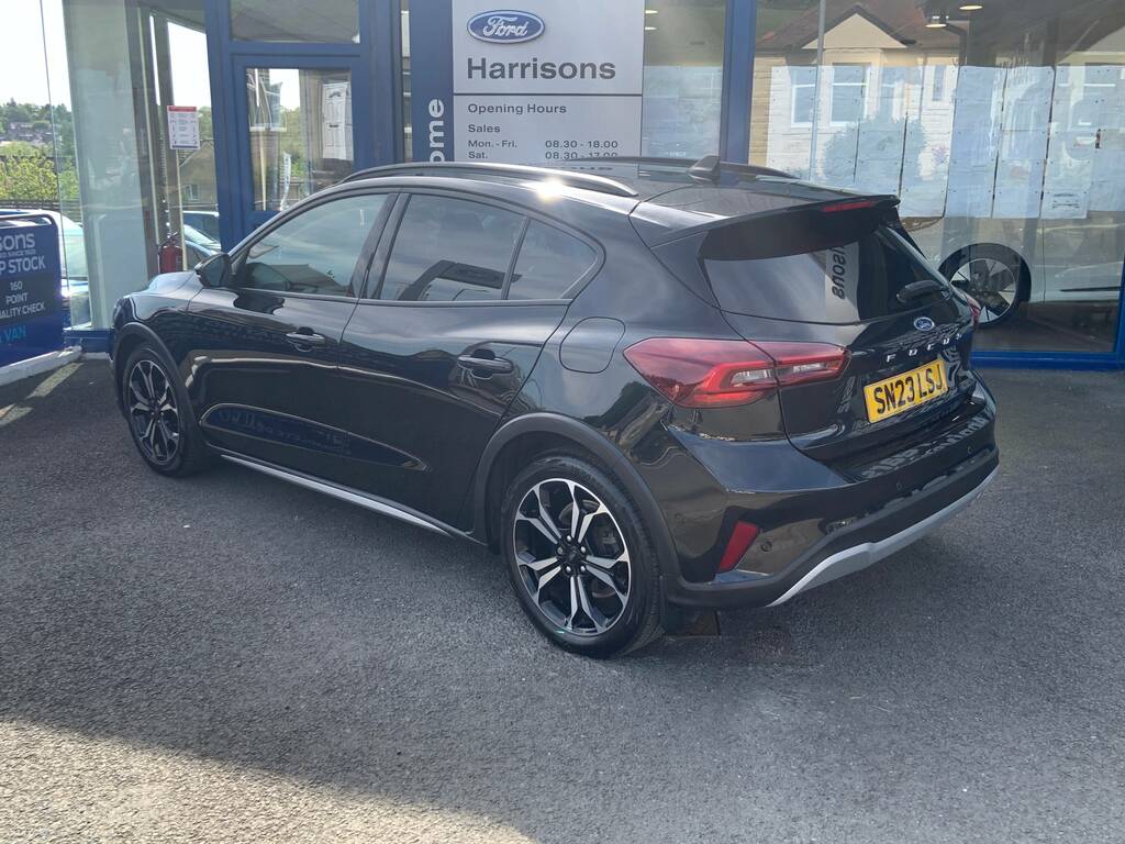 Ford Focus 1.0 Ecoboost Mhev 155Ps Active X SN23LSJ Black #4