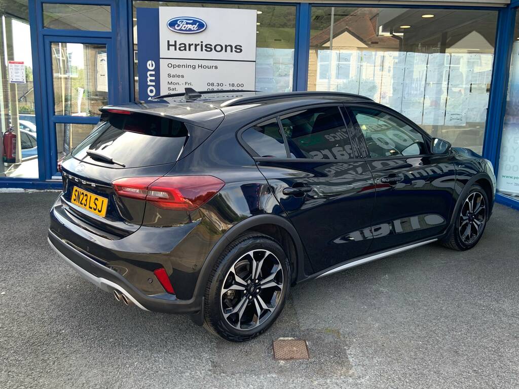 Ford Focus 1.0 Ecoboost Mhev 155Ps Active X SN23LSJ Black #2