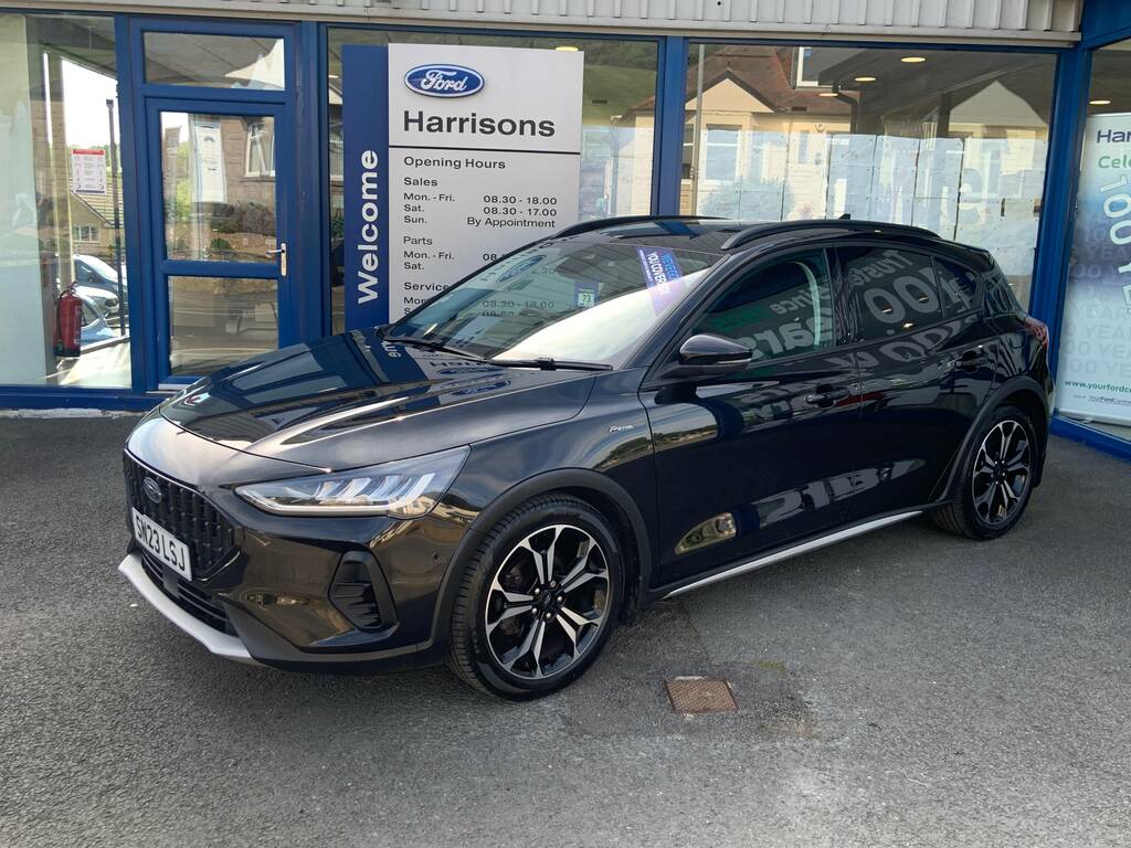 Ford Focus 1.0 Ecoboost Mhev 155Ps Active X SN23LSJ Black #3