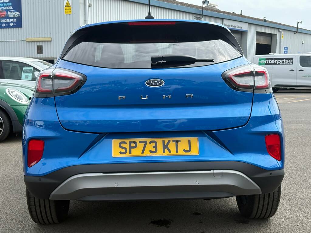 Ford Puma 1.0 Ecoboost Hybrid Mhev Titanium SP73KTJ Blue #6
