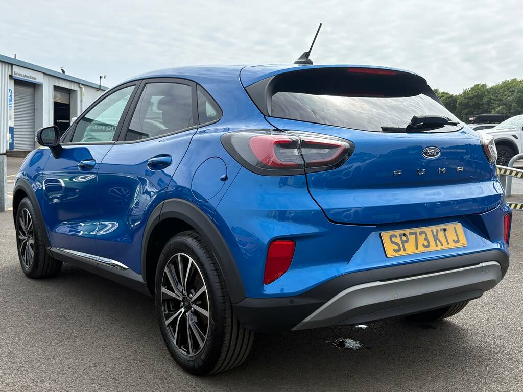 Ford Puma 1.0 Ecoboost Hybrid Mhev Titanium SP73KTJ Blue #5