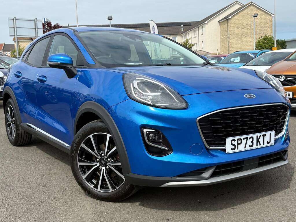 Ford Puma 1.0 Ecoboost Hybrid Mhev Titanium Blue