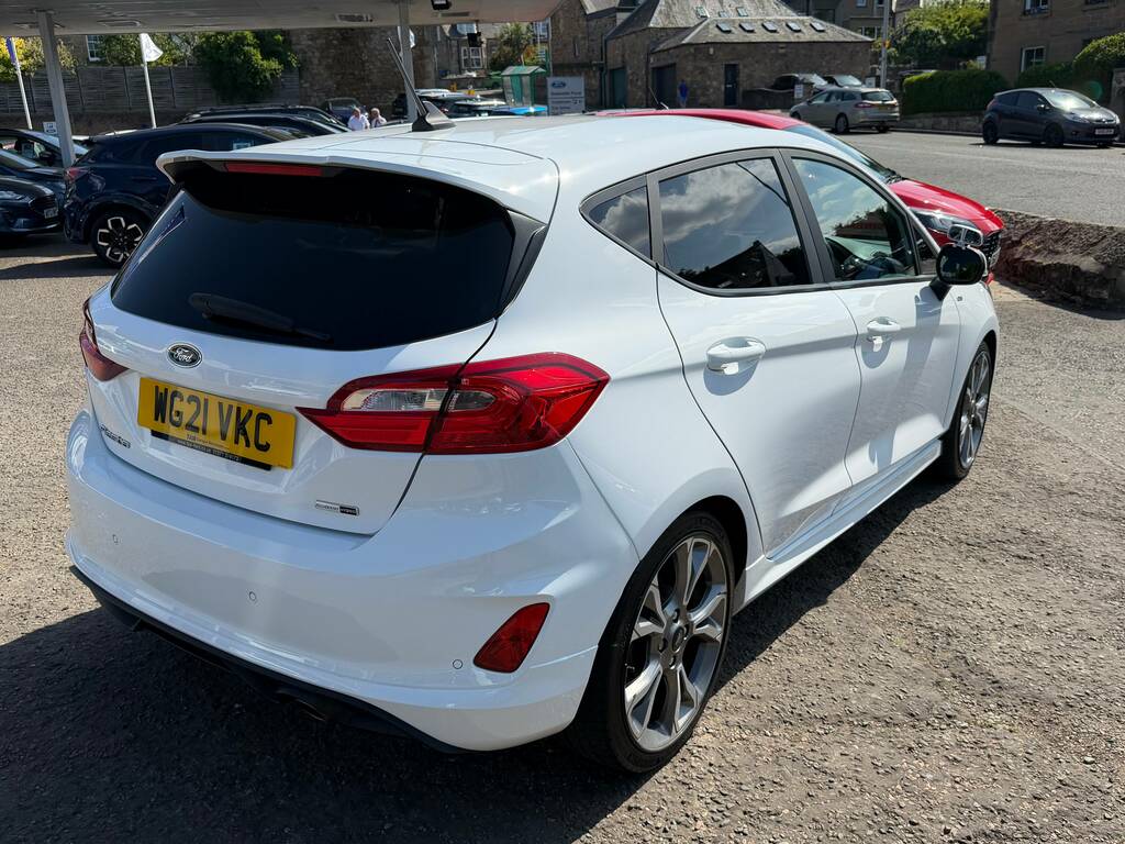 Ford Fiesta St-line X Edition Mhev WG21VKC White #5