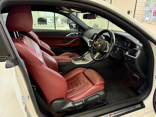 BMW 4 Series 2.0 420D Mht M WN71KUB White #3