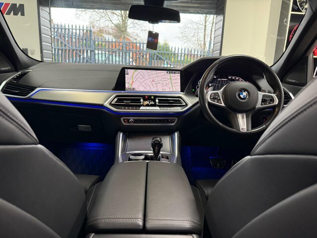 BMW X6 4.4 M50i V8 Blue #4