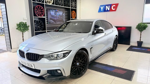BMW 4 Series Gran Coupe 2.0 420D M Sport Silver
