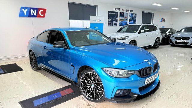 BMW 4 Series 2.0 420D M Sport SC68NPK Blue #2