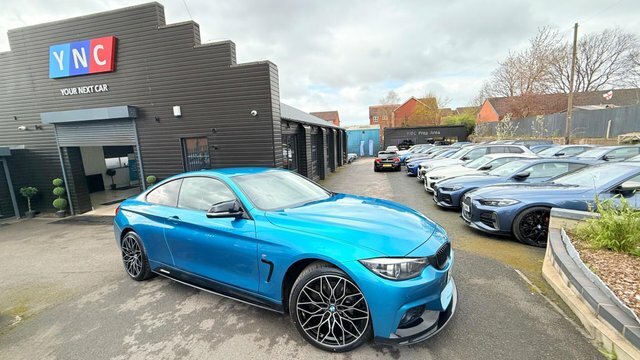 BMW 4 Series 2.0 420D M Sport SC68NPK Blue #3