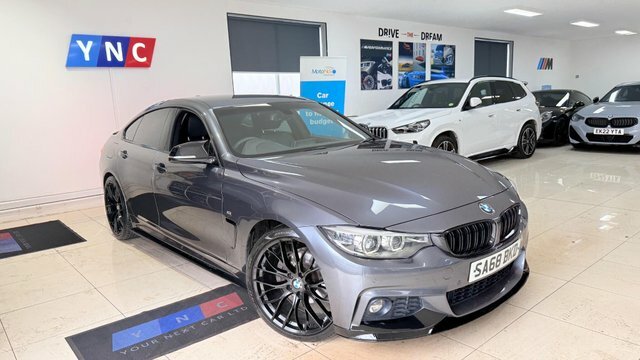 BMW 4 Series Gran Coupe 2.0 420D M Sport Grey