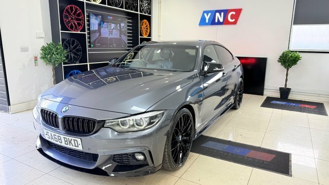 BMW 4 Series Gran Coupe 2.0 420D M Sport SA68BKD Grey #5