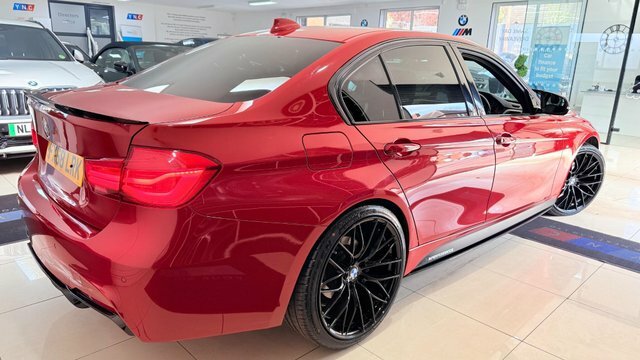 BMW 3 Series 2.0 320D M Sport FX68LRK Red #2