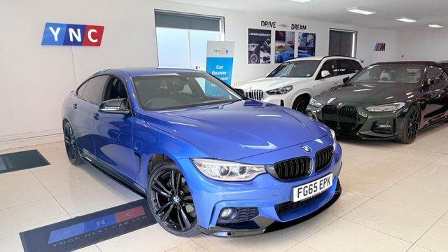 BMW 4 Series Gran Coupe 2.0 420D M Sport Blue