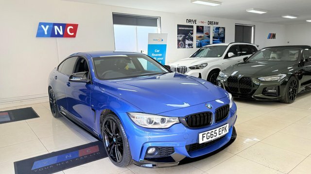 BMW 4 Series Gran Coupe 2.0 420D M Sport FG65EPK Blue #6
