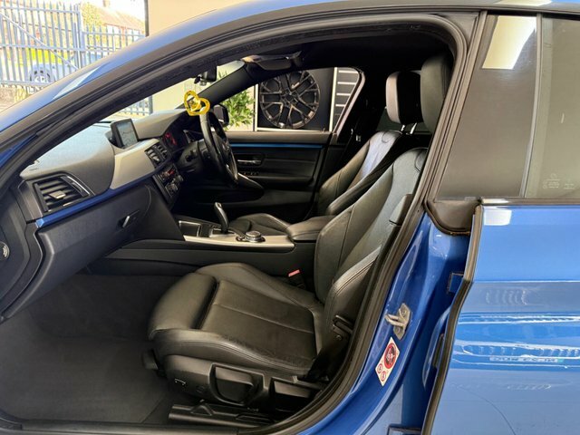 BMW 4 Series Gran Coupe 2.0 420D M Sport FG65EPK Blue #2