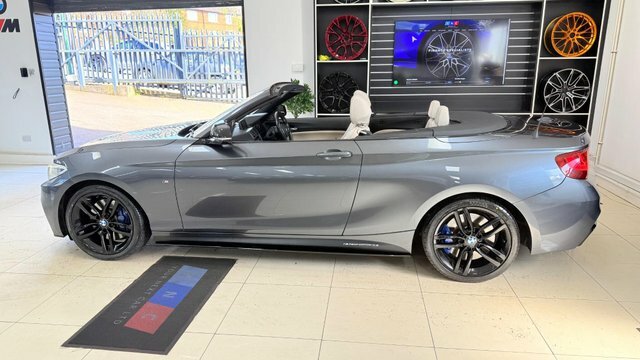 BMW 2 Series 2.0 218D M Sport HT66USL Grey #4