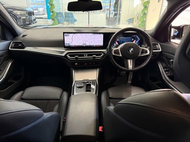BMW 3 Series 2.0 320I M Sport YB73OBD White #3