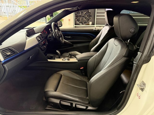 BMW 4 Series 2.0 420D M Sport MM68KXJ White #2