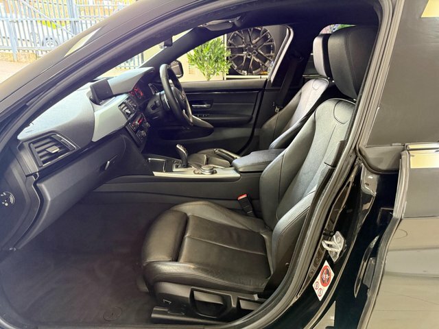 BMW 4 Series Gran Coupe 2.0 420D M Sport YN17XVR Black #4