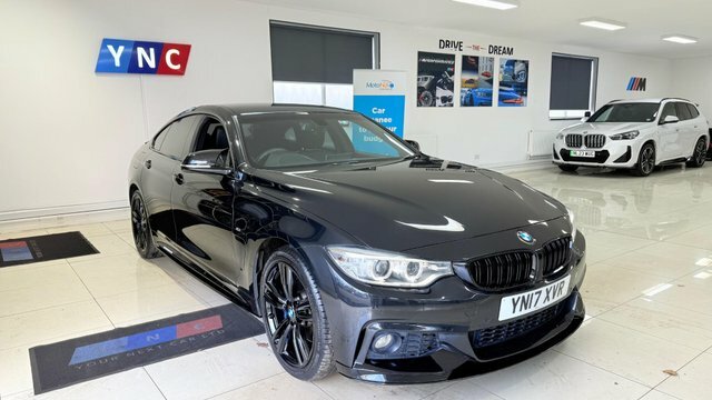 BMW 4 Series Gran Coupe 2.0 420D M Sport YN17XVR Black #6