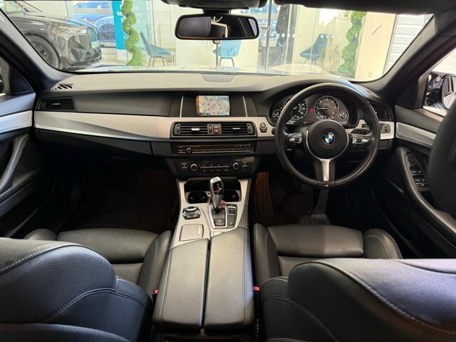 BMW 5 Series 2.0 520D M Sport NV65LSZ White #4