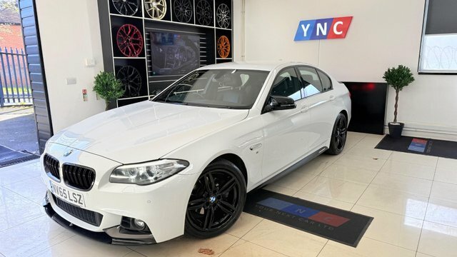 BMW 5 Series 2.0 520D M Sport NV65LSZ White #3