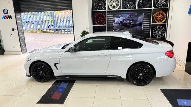BMW 4 Series 3.0 435D M Sport YB64ETX White #3