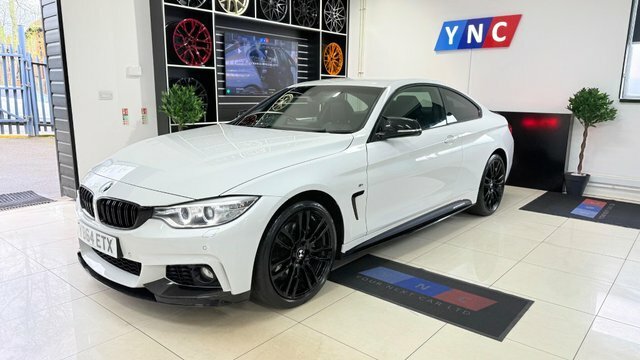 BMW 4 Series 3.0 435D M Sport YB64ETX White #2