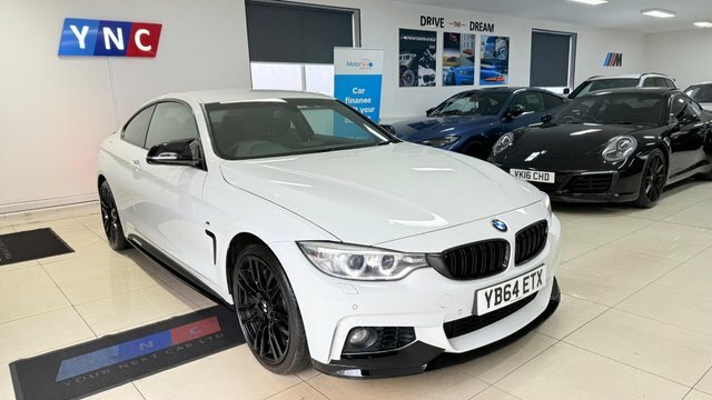 BMW 4 Series 3.0 435D M Sport YB64ETX White #5