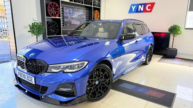 BMW 3 Series 2.0 330E 12Kwh M FD70ZCE Blue #2