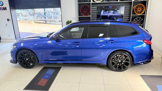 BMW 3 Series 2.0 330E 12Kwh M FD70ZCE Blue #4