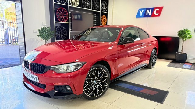 BMW 4 Series 2.0 420D M Sport YD68BGV Red #6