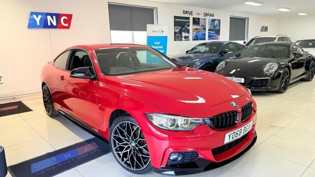 BMW 4 Series 2.0 420D M Sport YD68BGV Red #2